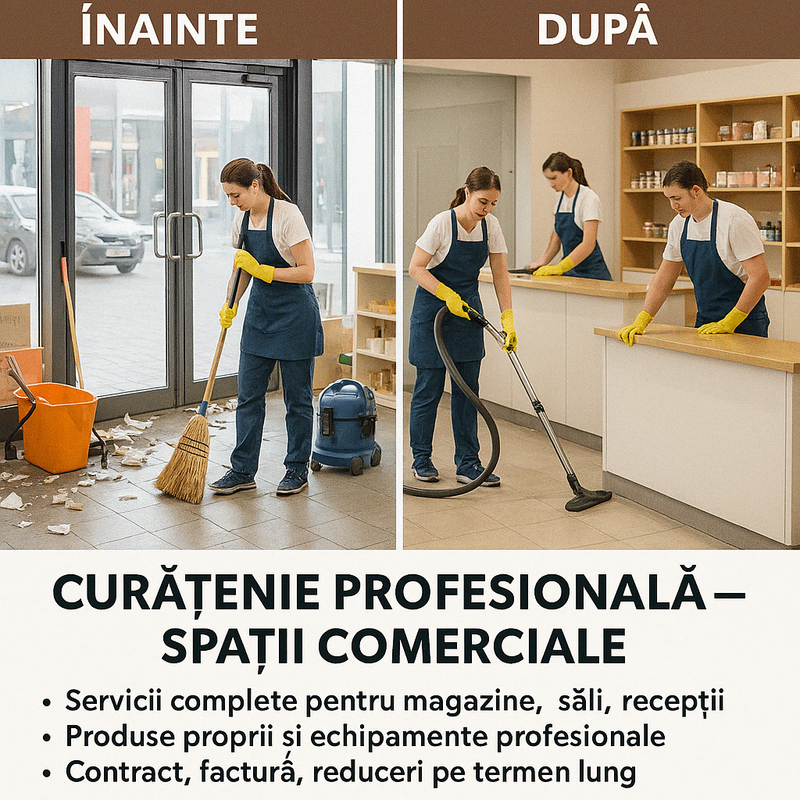 Servicii oferite curatenie
